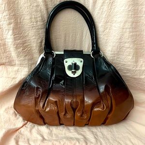 💯 AUTHENTIC ALEXANDER McQUEEN ELIVABeautiful conditionLike newDkbrown/Tan ombré